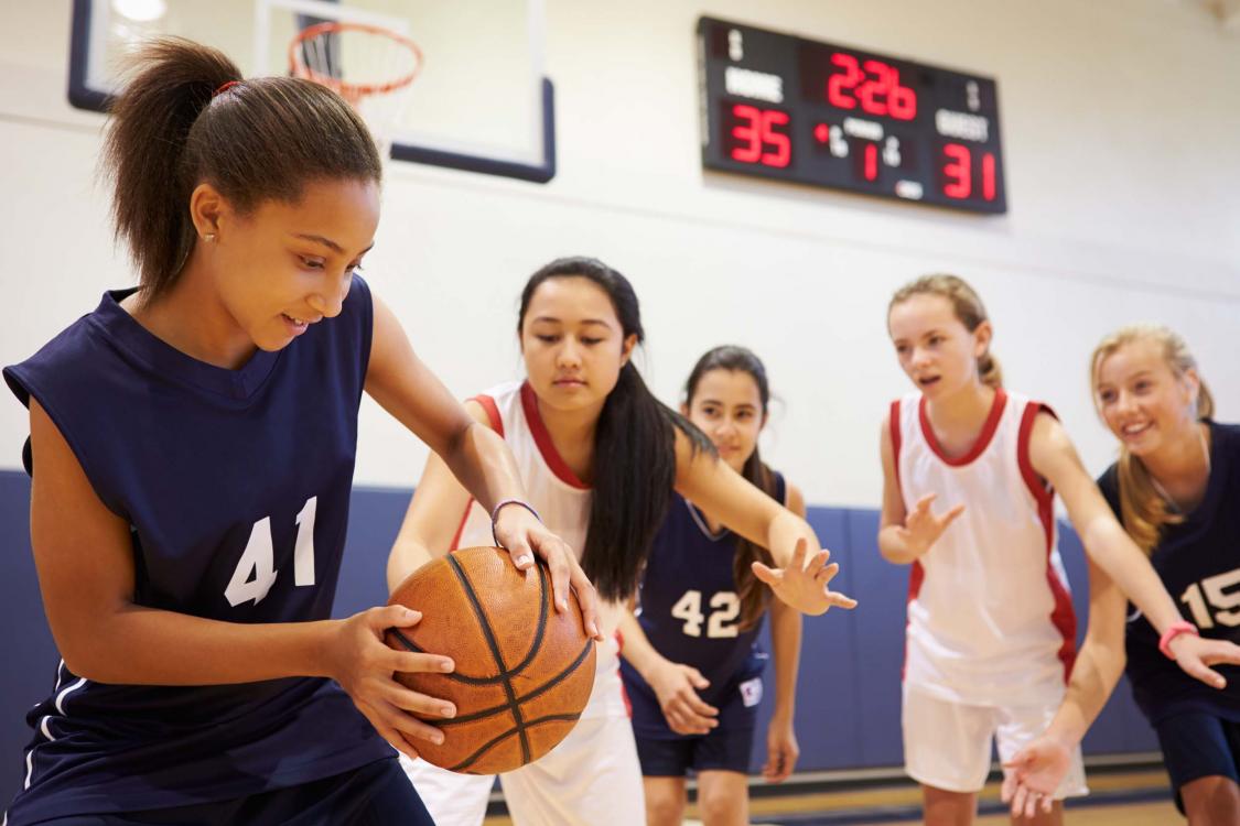 Female basketball team